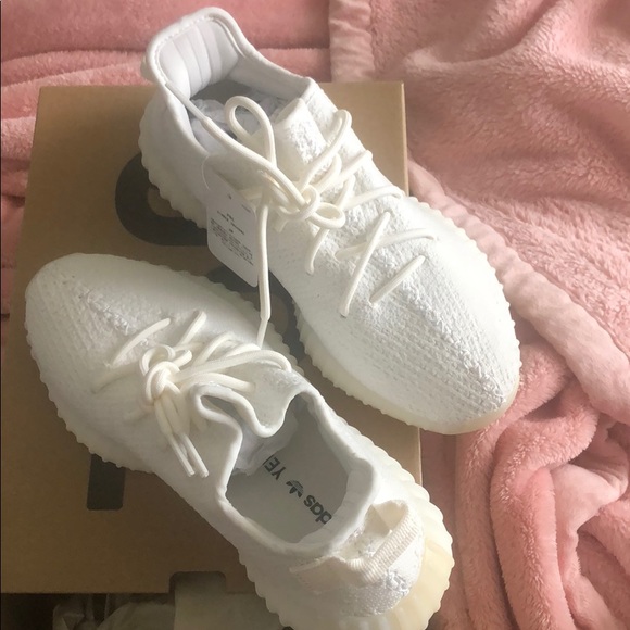 yeezy white shoes